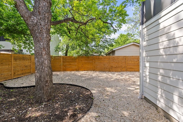 2813 Prado Unit 2, Austin, TX 78702 - view of fenced backyard