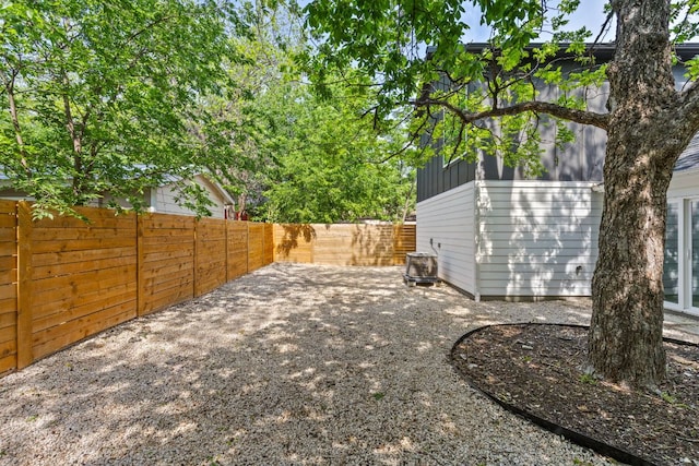 2813 Prado Unit 2, Austin, TX 78702 - fenced backyard with a patio