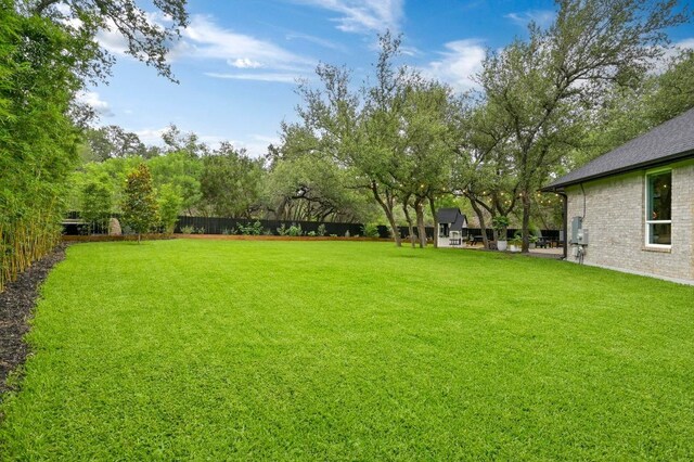 3703 Runnels Ct, Austin, TX 78732 - view of fenced backyard