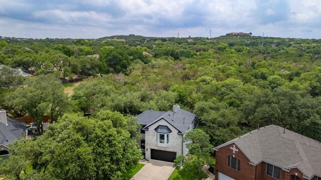 3703 Runnels Ct, Austin, TX 78732 - aerial view of a forest