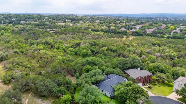 3703 Runnels Ct, Austin, TX 78732 - bird's eye view of a forest