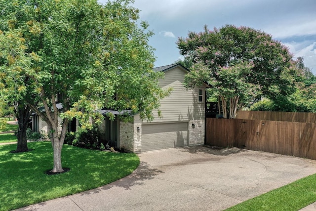 2018 Shadowbrook Cir, Round Rock, TX 78681 - view of front of property featuring concrete driveway and a garage