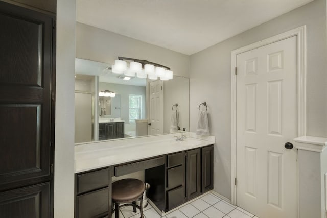 2018 Shadowbrook Cir, Round Rock, TX 78681 - full bath with tile patterned flooring and vanity
