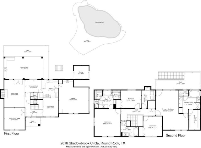 2018 Shadowbrook Cir, Round Rock, TX 78681 - view of room layout