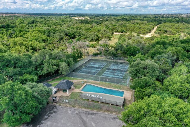 2018 Shadowbrook Cir, Round Rock, TX 78681 - drone / aerial view of a heavily wooded area