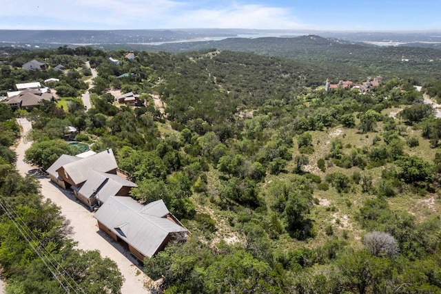8152 Breeze Way, Jonestown, TX 78645 - drone / aerial view of a forest