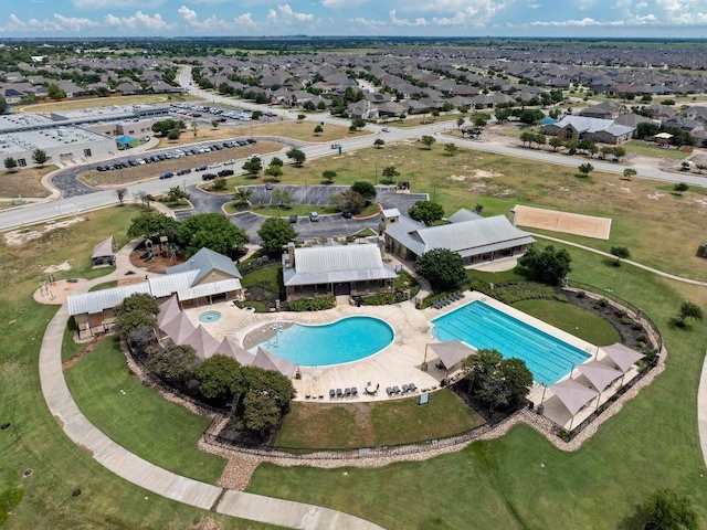 20209 Harrier Flight Trl, Pflugerville, TX 78660 - view of property location featuring a pool area