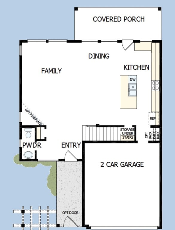 1364 Venus Cir, Round Rock, TX 78664 - view of floor plan / room layout