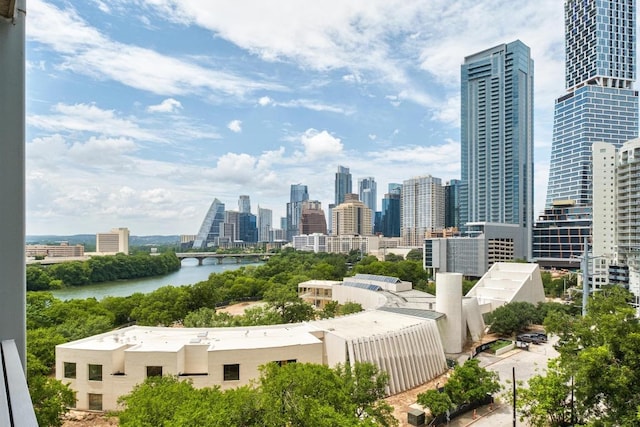 54 Rainey St Unit 1018, Austin, TX 78701 - view of city skyline with a nearby body of water