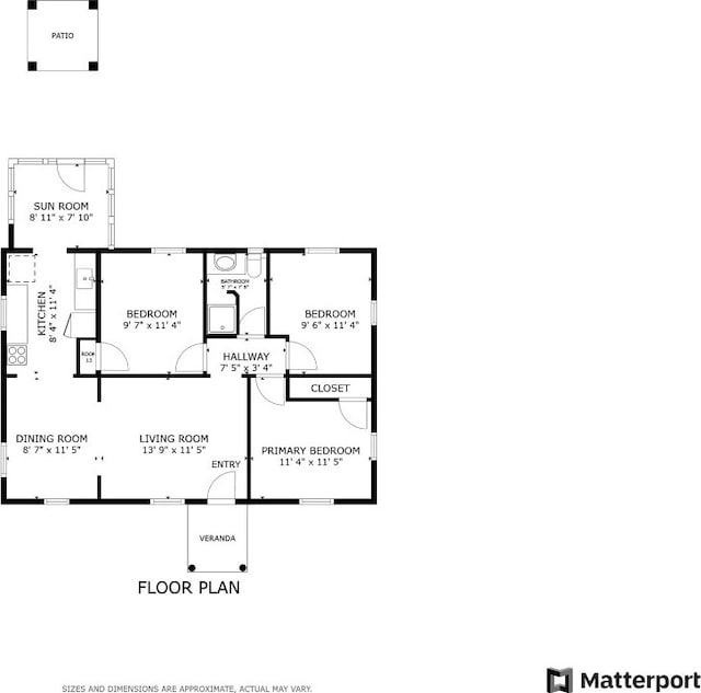 5513 Jim Hogg Ave, Austin, TX 78756 - view of property floor plan