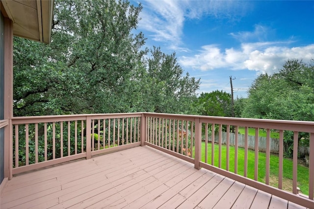 301 Crane St, Austin, TX 78734 - deck with a fenced backyard