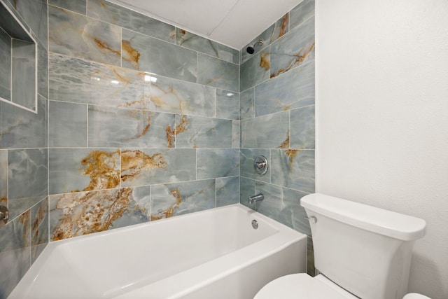 8888 Tallwood Dr Unit 1202, Austin, TX 78759 - bathroom featuring toilet and tub / shower combination
