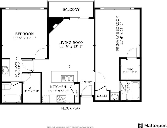 8888 Tallwood Dr Unit 1202, Austin, TX 78759 - view of home floor plan