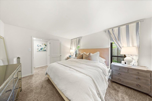 2616 Jefferson St Unit A, Austin, TX 78703 - bedroom featuring light carpet and baseboards