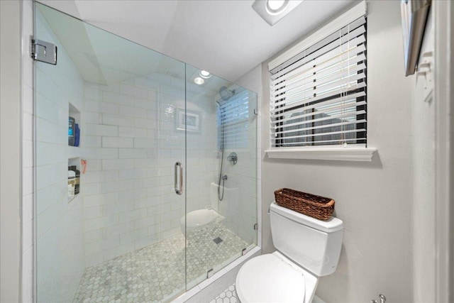 2616 Jefferson St Unit A, Austin, TX 78703 - full bath with a stall shower and tile patterned flooring