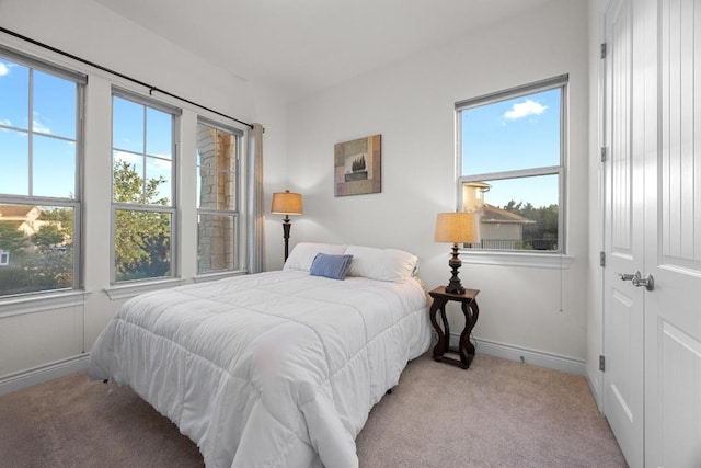 707 Campino Dr, Cedar Park, TX 78613 - bedroom with multiple windows and light carpet