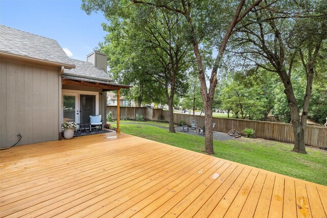 2901 Rochelle Dr, Austin, TX 78748 - deck with a fenced backyard