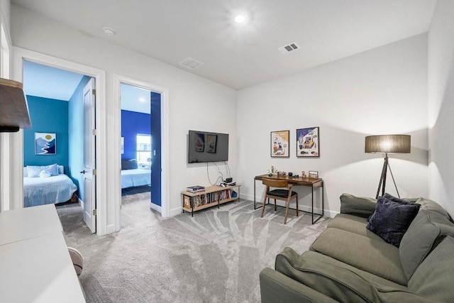 409 July Johnson Dr, Austin, TX 78737 - living room with carpet and baseboards