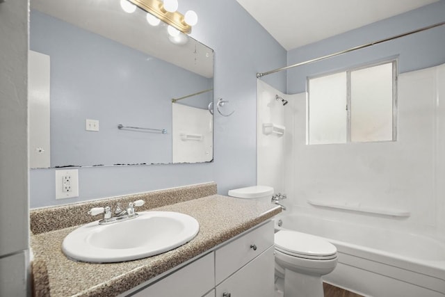 2021 Wheless Ln, Austin, TX 78723 - bathroom with shower / bath combination, vanity, and wood finished floors