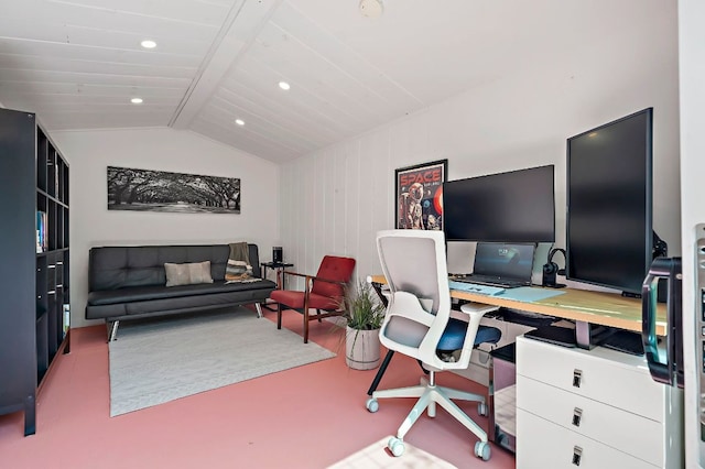 6101 Bridlington Cir, Austin, TX 78745 - office with recessed lighting