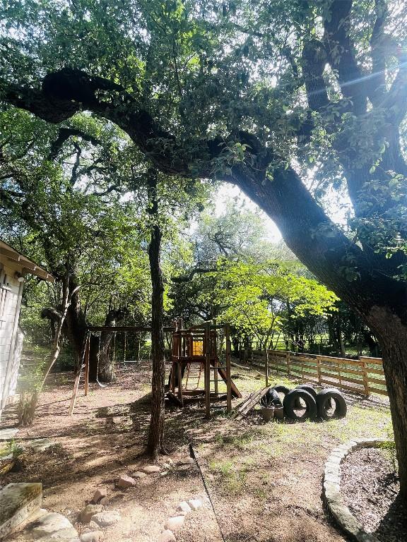 2003 Woodmont Ave, Austin, TX 78703 - view of yard featuring a playground