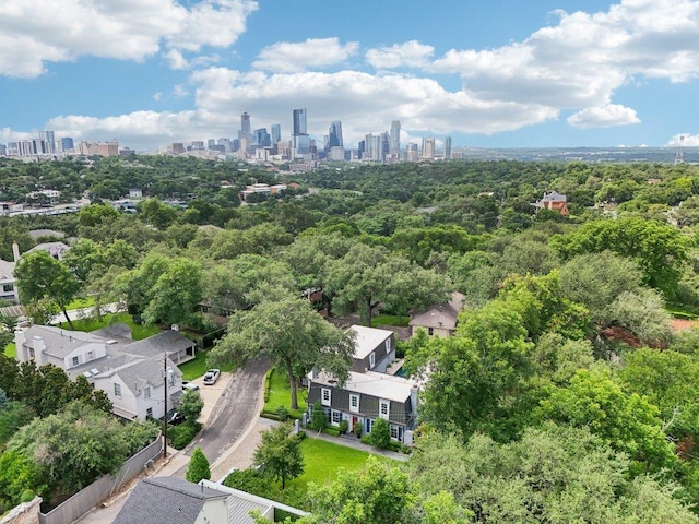 5 Green Ln, Austin, TX 78703 - aerial view of city skyline