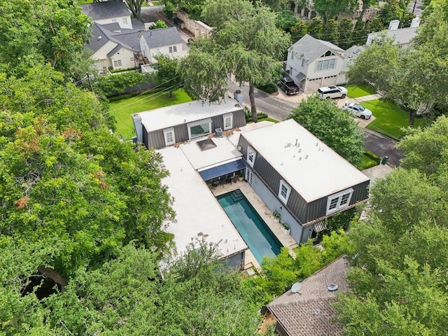 5 Green Ln, Austin, TX 78703 - aerial perspective of suburban area