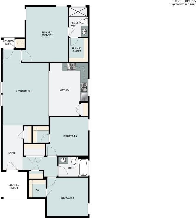 2963 Winding Creek Rd, Kyle, TX 78640 - view of room layout