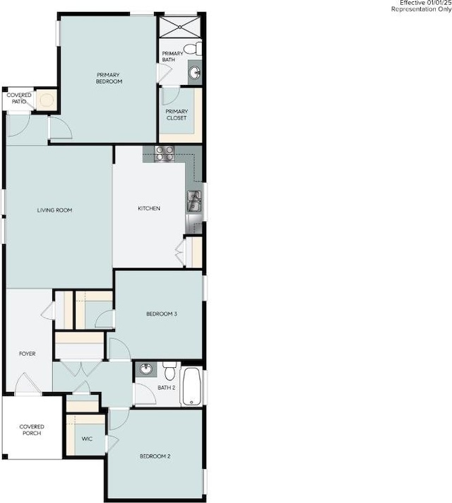 2963 Winding Creek Rd, Kyle, TX 78640 - view of room layout