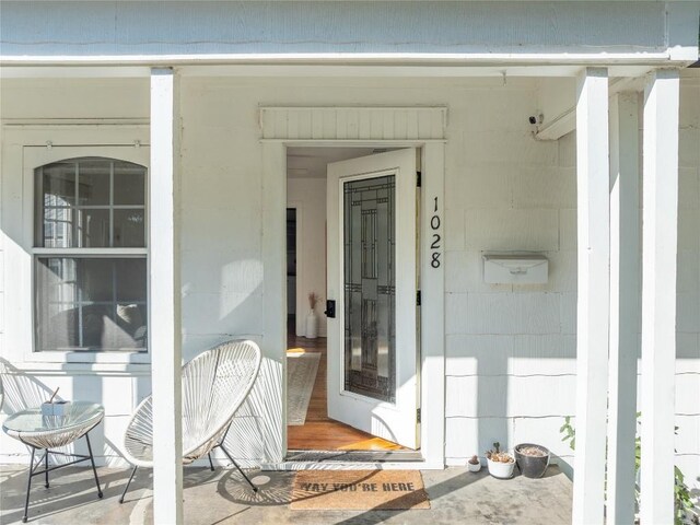 1028 E 43rd St, Austin, TX 78751 - doorway to property with covered porch