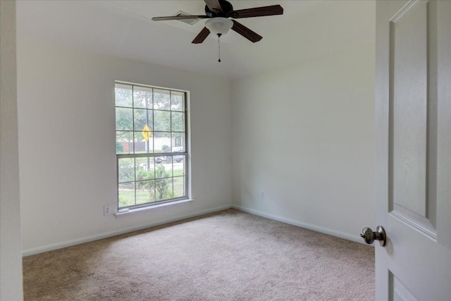 11125 Cap Stone Dr, Austin, TX 78739 - unfurnished room featuring carpet and a ceiling fan