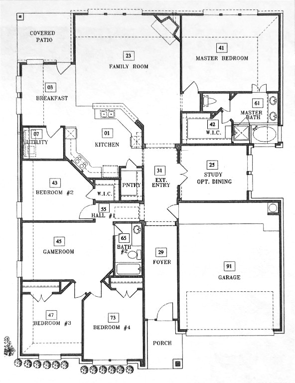 11125 Cap Stone Dr, Austin, TX 78739 - view of floor plan / room layout