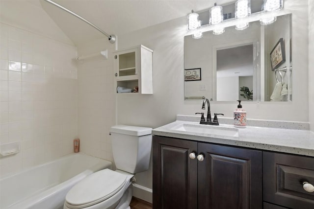1004 Oaklands Dr, Round Rock, TX 78681 - bathroom featuring vanity and bathtub / shower combination