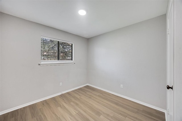11309 Timbrook Trl, Austin, TX 78750 - unfurnished room with light wood finished floors and recessed lighting