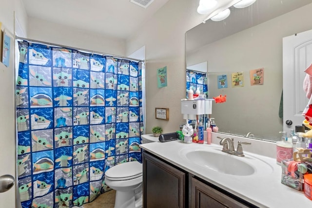 137 Paul Azinger Dr, Round Rock, TX 78664 - full bathroom featuring vanity, tile patterned flooring, and curtained shower