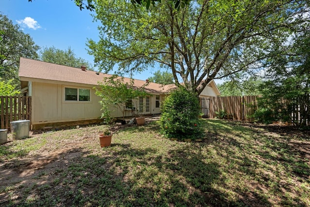 236 Lodestone Cir, Cedar Park, TX 78613 - view of yard featuring french doors