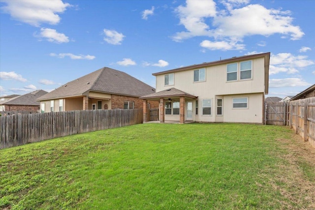 3211 Malmaison Rd, Killeen, TX 76542 - rear view of property featuring a fenced backyard