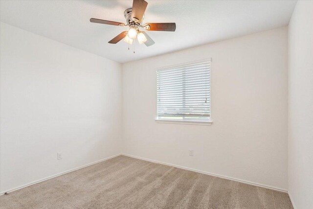 3211 Malmaison Rd, Killeen, TX 76542 - carpeted spare room with a ceiling fan and baseboards