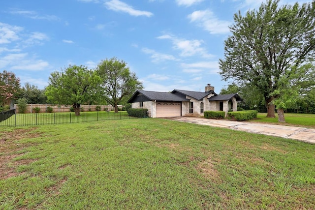 1411 Shenandoah Dr, Cedar Park, TX 78613 - view of yard with concrete driveway and a garage