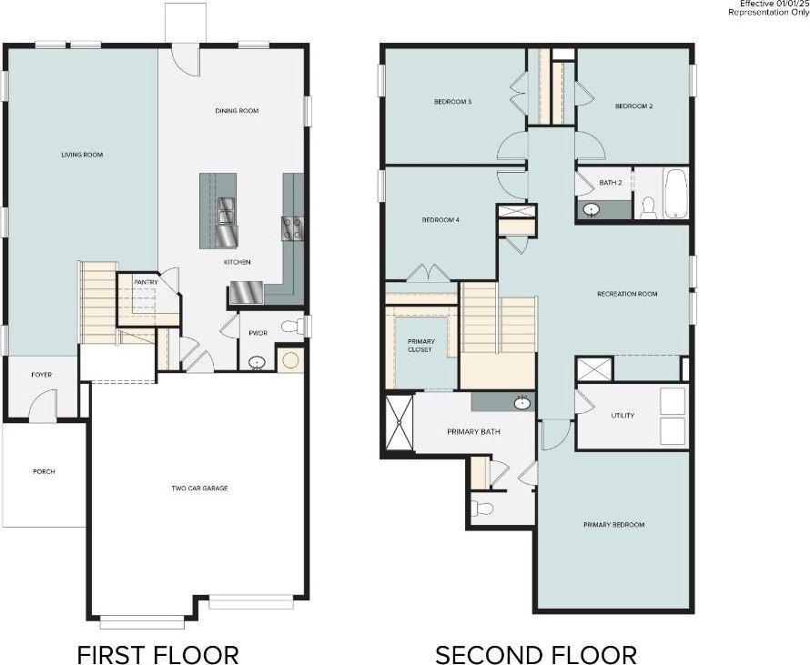 305 Jade St, Maxwell, TX 78656 - view of property floor plan