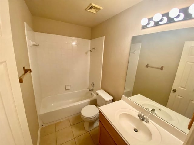 358 Spring, Kyle, TX 78640 - bathroom featuring tile patterned floors, bathing tub / shower combination, and vanity