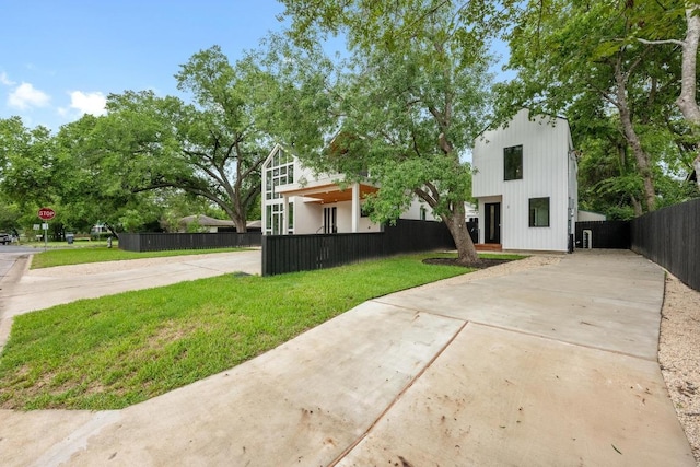 4428 Jinx Ave Unit 2, Austin, TX 78745 - view of front of house with concrete driveway