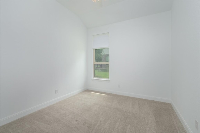 1404 Scenic Oaks Dr, Georgetown, TX 78628 - unfurnished room with carpet and vaulted ceiling
