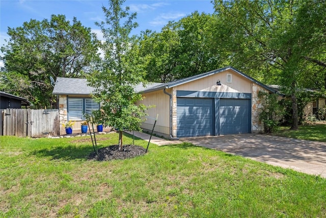 7801 Elderberry Dr, Austin, TX 78745 - ranch-style house with stone siding