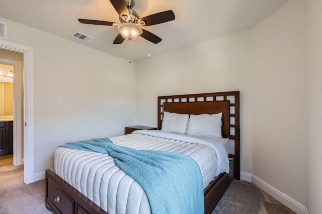 3025 Lions Tail St, Austin, TX 78728 - bedroom with light carpet and ceiling fan