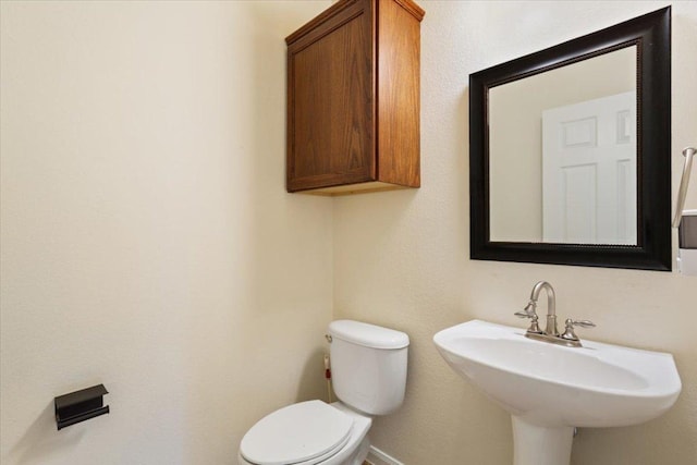 102 Country View Way, Cedar Park, TX 78613 - half bathroom with toilet and a sink