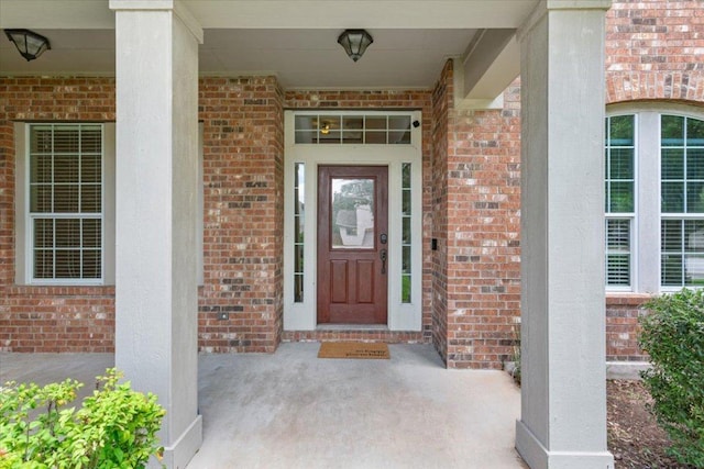 102 Country View Way, Cedar Park, TX 78613 - view of exterior entry featuring brick siding and covered porch
