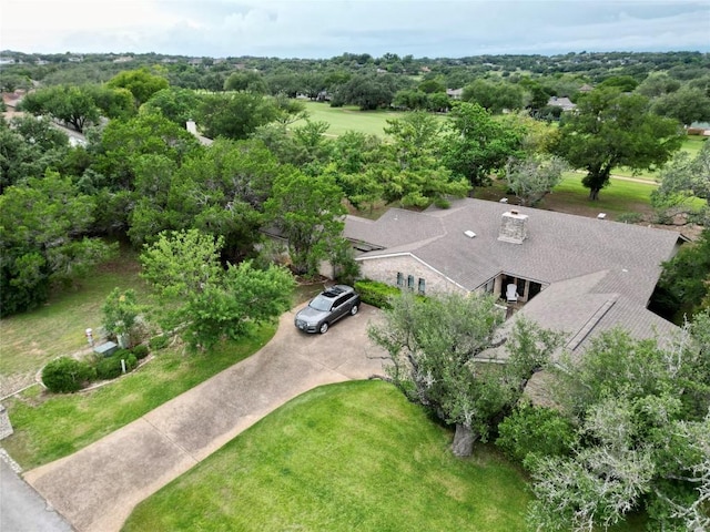 921 Vanguard St, Lakeway, TX 78734 - view from above of property