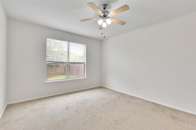 933 Oatmeal Dr, Pflugerville, TX 78660 - unfurnished room with carpet flooring and ceiling fan