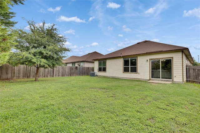 933 Oatmeal Dr, Pflugerville, TX 78660 - back of property featuring a fenced backyard